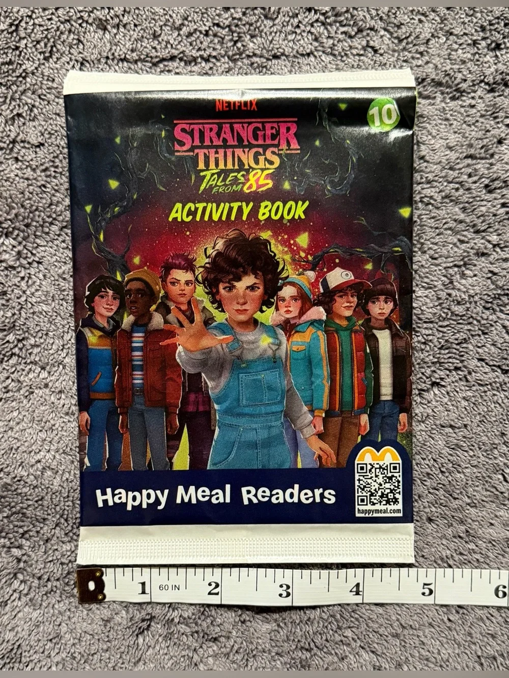 McDonald’s Happy Meal #10- Stranger Things Activity Book (2 Count)